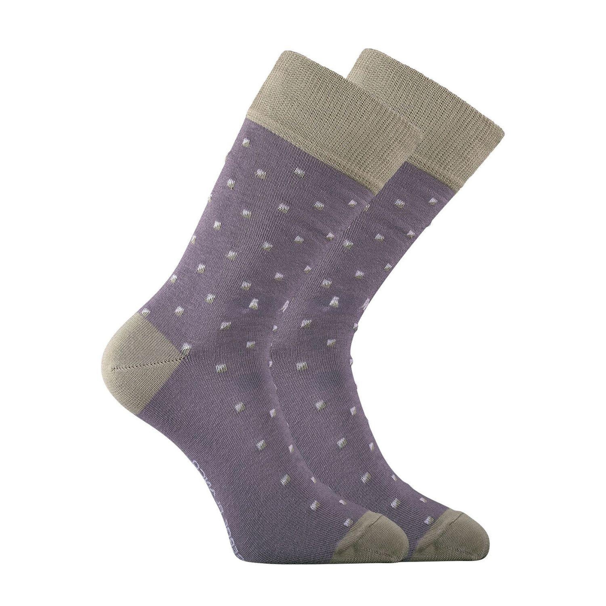 Voir la diapositive 5 : SERGE BLANCO Lot de 6 paires de chaussettes de ville town ed