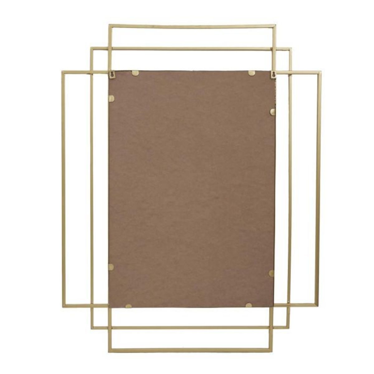 Paris Prix Miroir Design en Métal  Art Déco  93cm Or