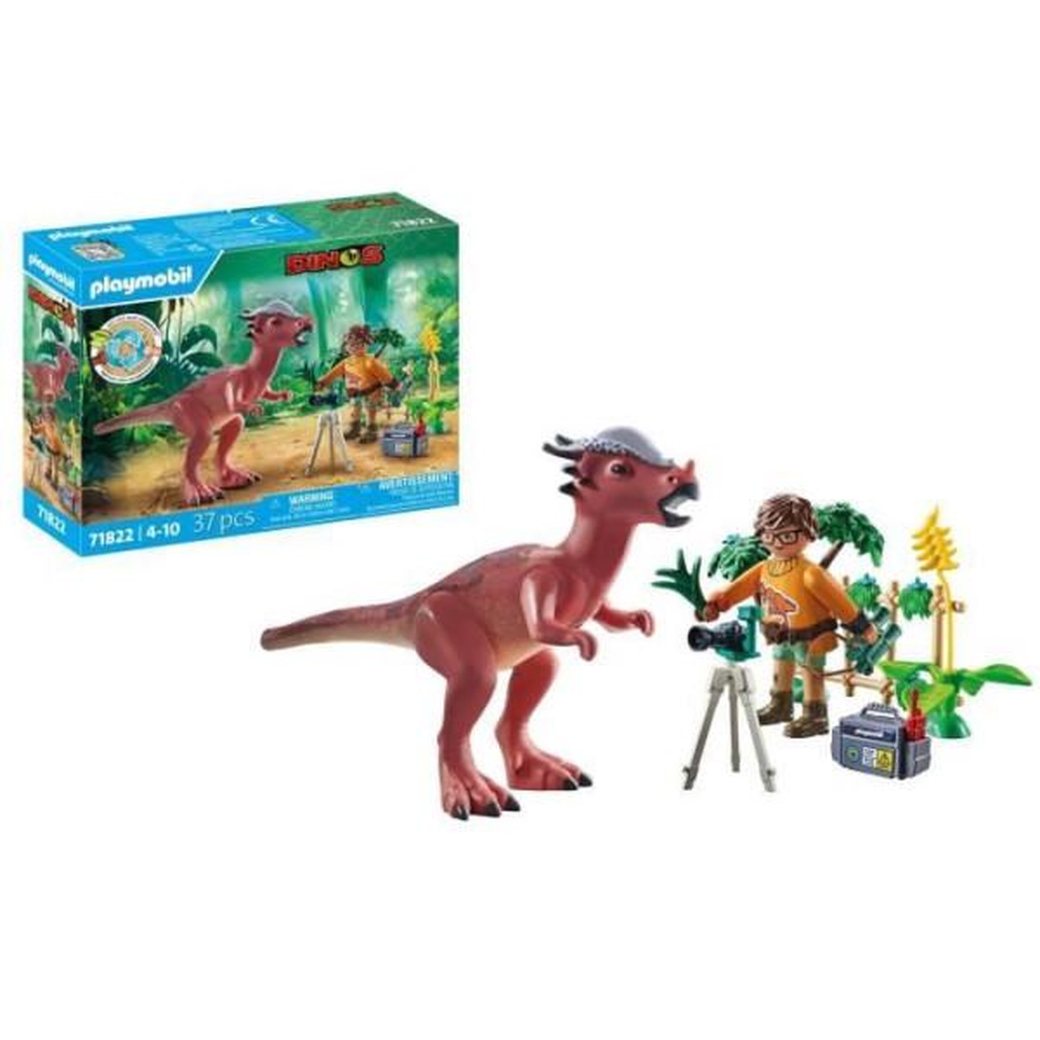 Voir la diapositive 5 : PLAYMOBIL Stygimoloch avec chercheur, matériel d'observation