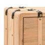 Voir la diapositive 5 : VIDAXL Table de chevet Bois de sapin massif 50 x 35 x 57 cm