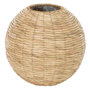 Voir la diapositive 1 : Paris Prix Vase Boule Design en Paille  Yumi  35cm Naturel