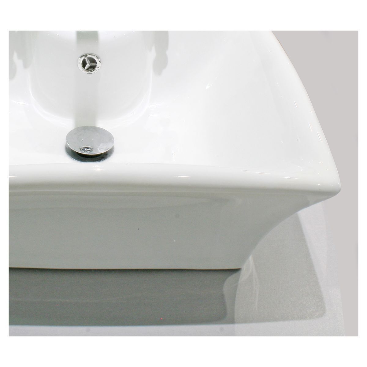 ONDEE VESUVE Vasque 48x40cm BLANC