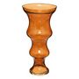 Voir la diapositive 2 : ATMOSPHERA Vase Double en Verre  Matali  36cm Ambre