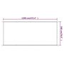 Voir la diapositive 6 : VIDAXL Auvent vertical Terre cuite 180x1200 cm Tissu oxford