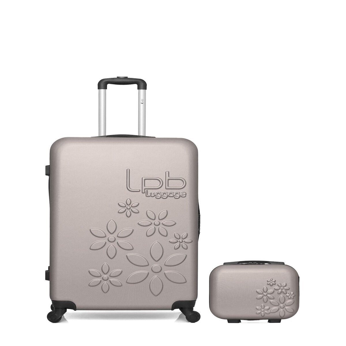 LES P'TITES BOMBES LPB Lot de 2 - Valise grand format et vanity ELEONOR