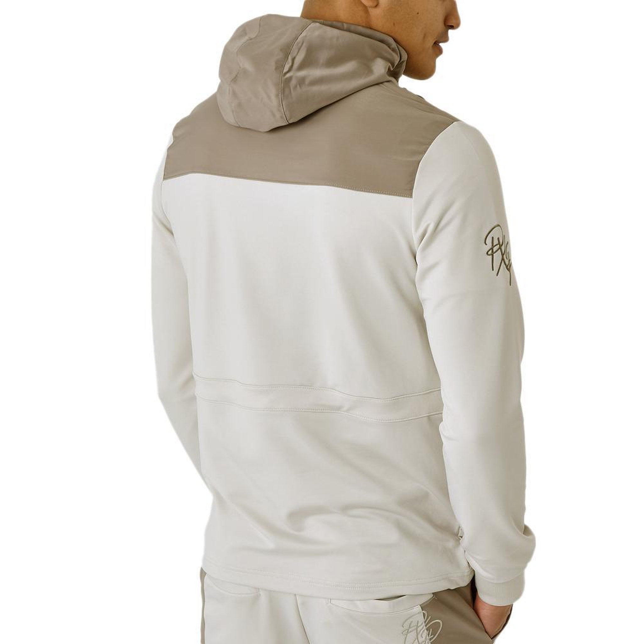 Voir la diapositive 4 : Project X Sweat à capuche beige/marron homme project x paris bicolore