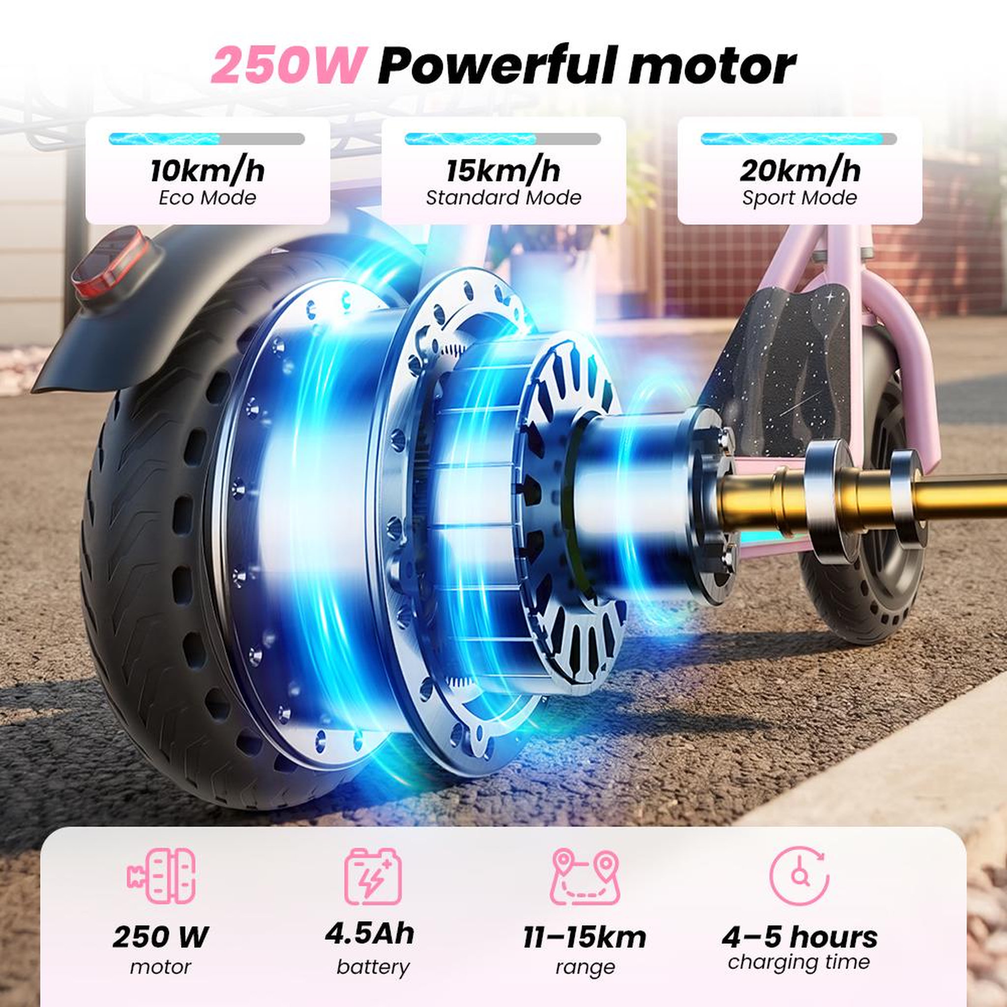 Voir la diapositive 6 : ISCOOTER Trottinette électrique enfant iscooter ik7