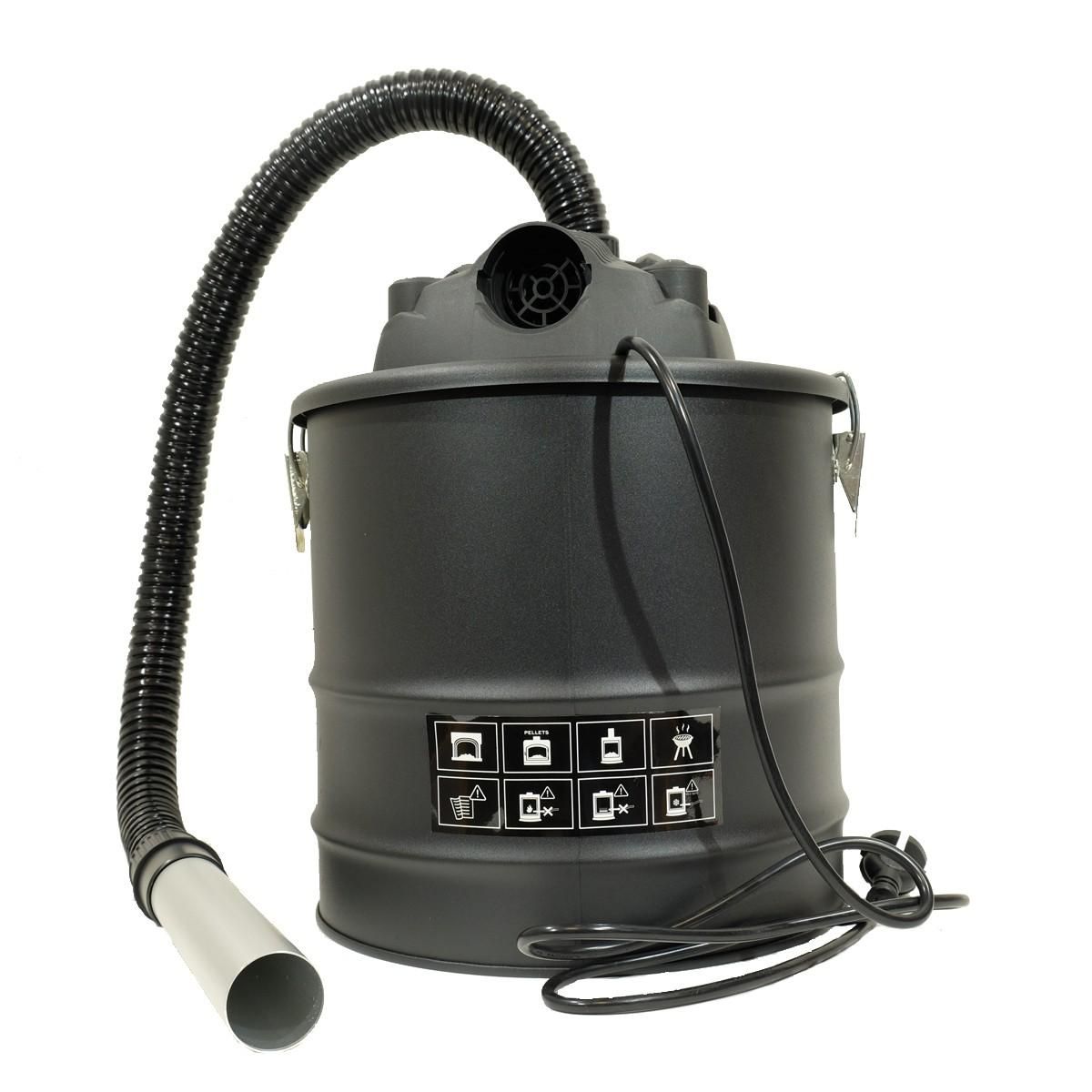 VITO Pro-Power Aspirateur de cendres 1200W Cuve 18L + 2 Filtres HEPA VITO