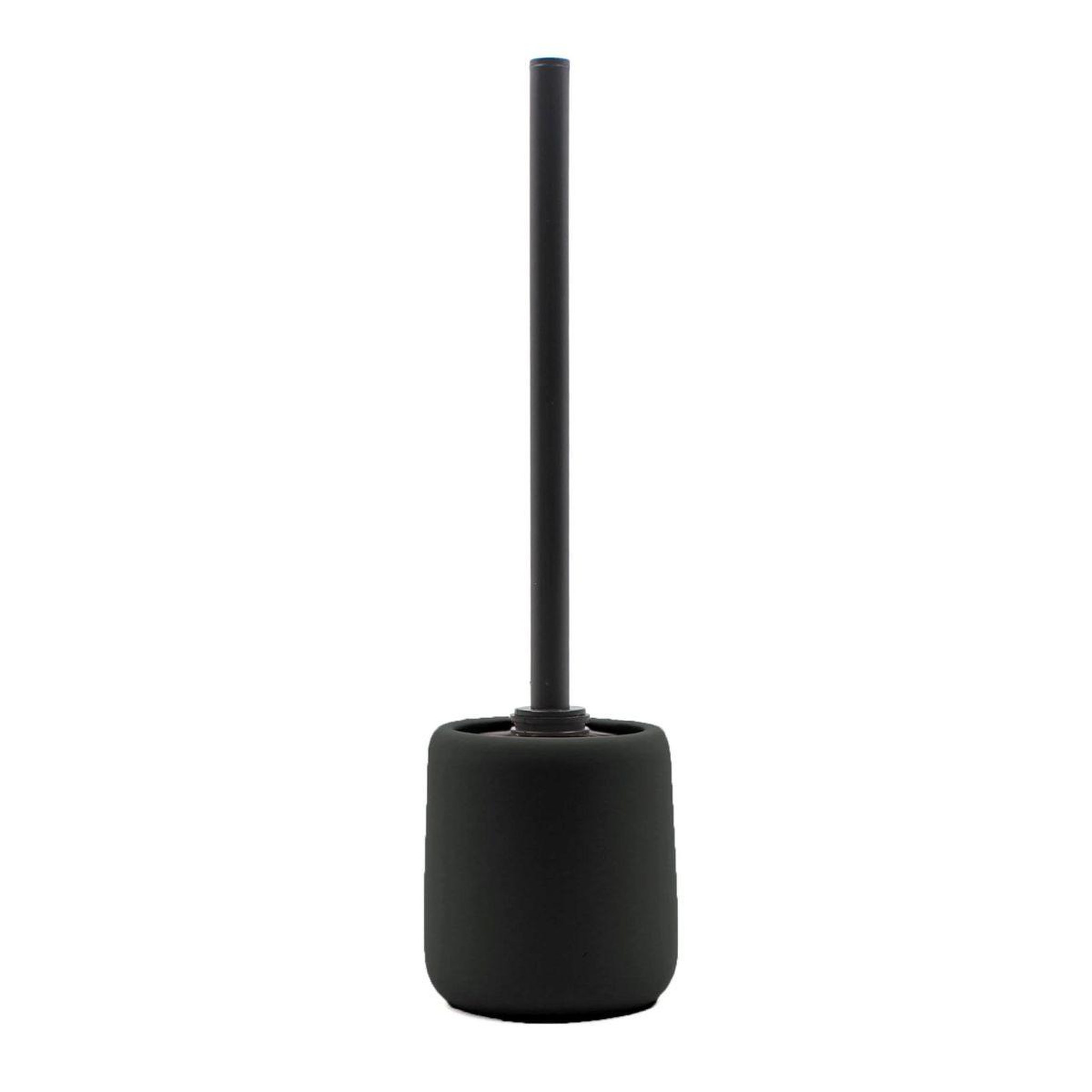 Douceur d'Intérieur Brosse wc en céramique  ceralia  38cm noir