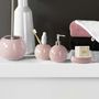 Voir la diapositive 2 : Paris Prix Gobelet de Salle de Bain  Bullea  9cm Rose Poudré