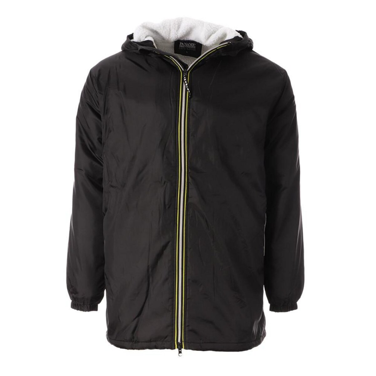 Manteau noir discount homme pas cher