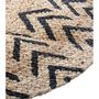 Voir la diapositive 2 : ATMOSPHERA Tapis déco rond en jute imprimé flèches LIVING diamètre 120 cm