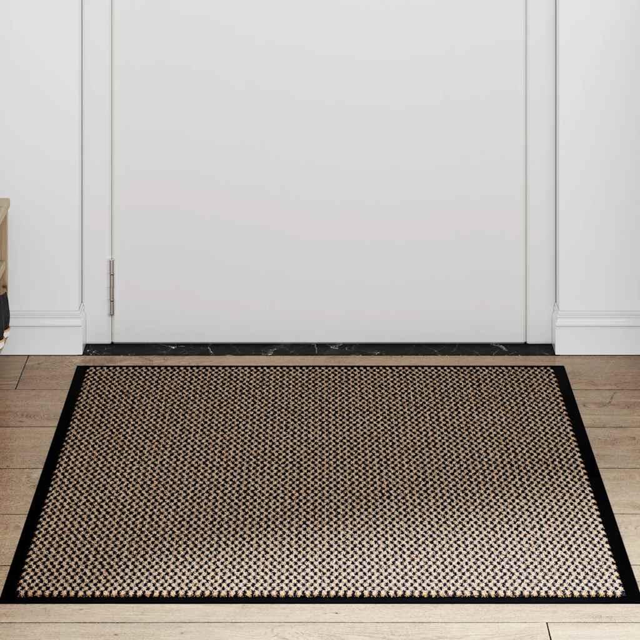Voir la diapositive 2 : VIDAXL Paillasson marron 90x120 cm