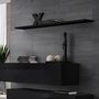 Voir la diapositive 3 : Paris Prix Lot de 2 Bancs Muraux & Étagère  Switch SBII  130cm Noir
