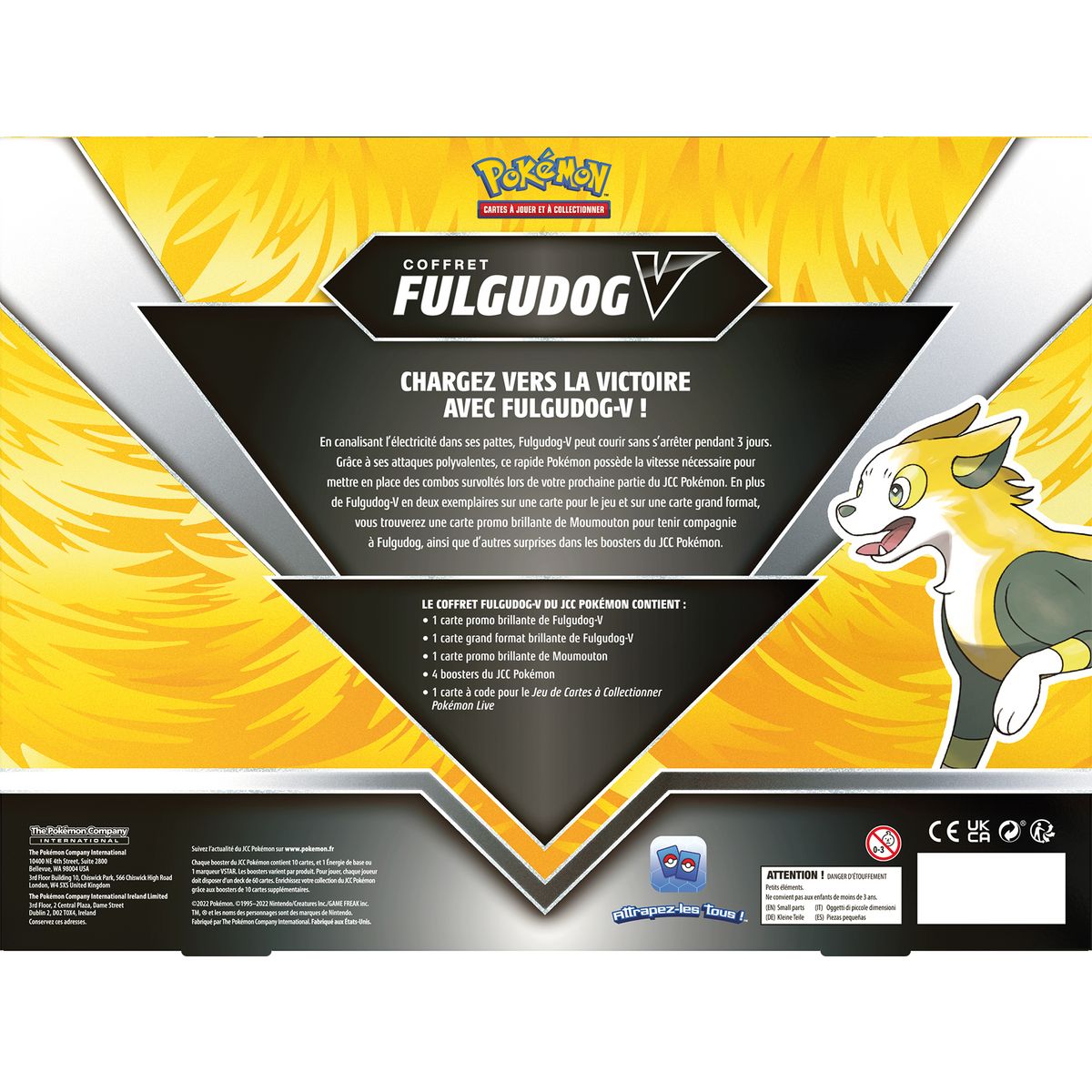 POKEMON Coffret Pokémon V Fulgudog