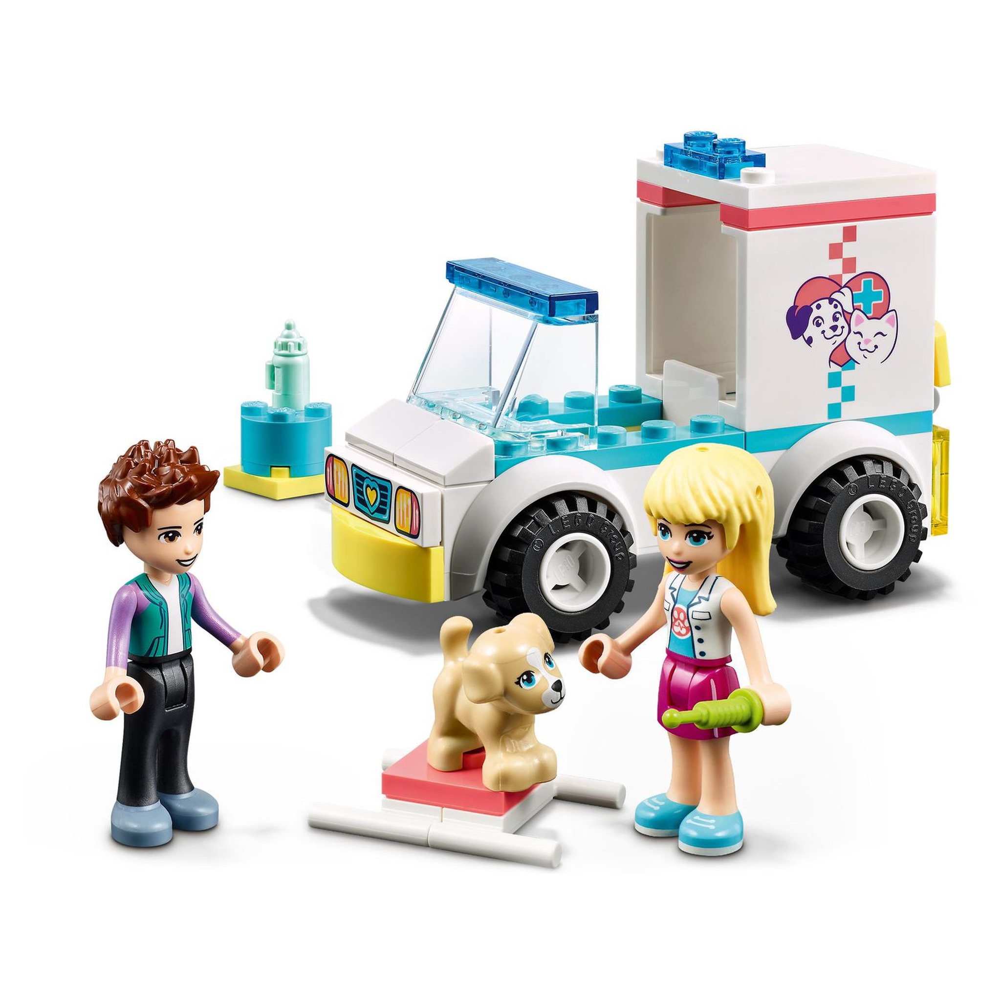Voir la diapositive 4 : LEGO Friends 41694 - L'ambulance de la clinique vétérinaire