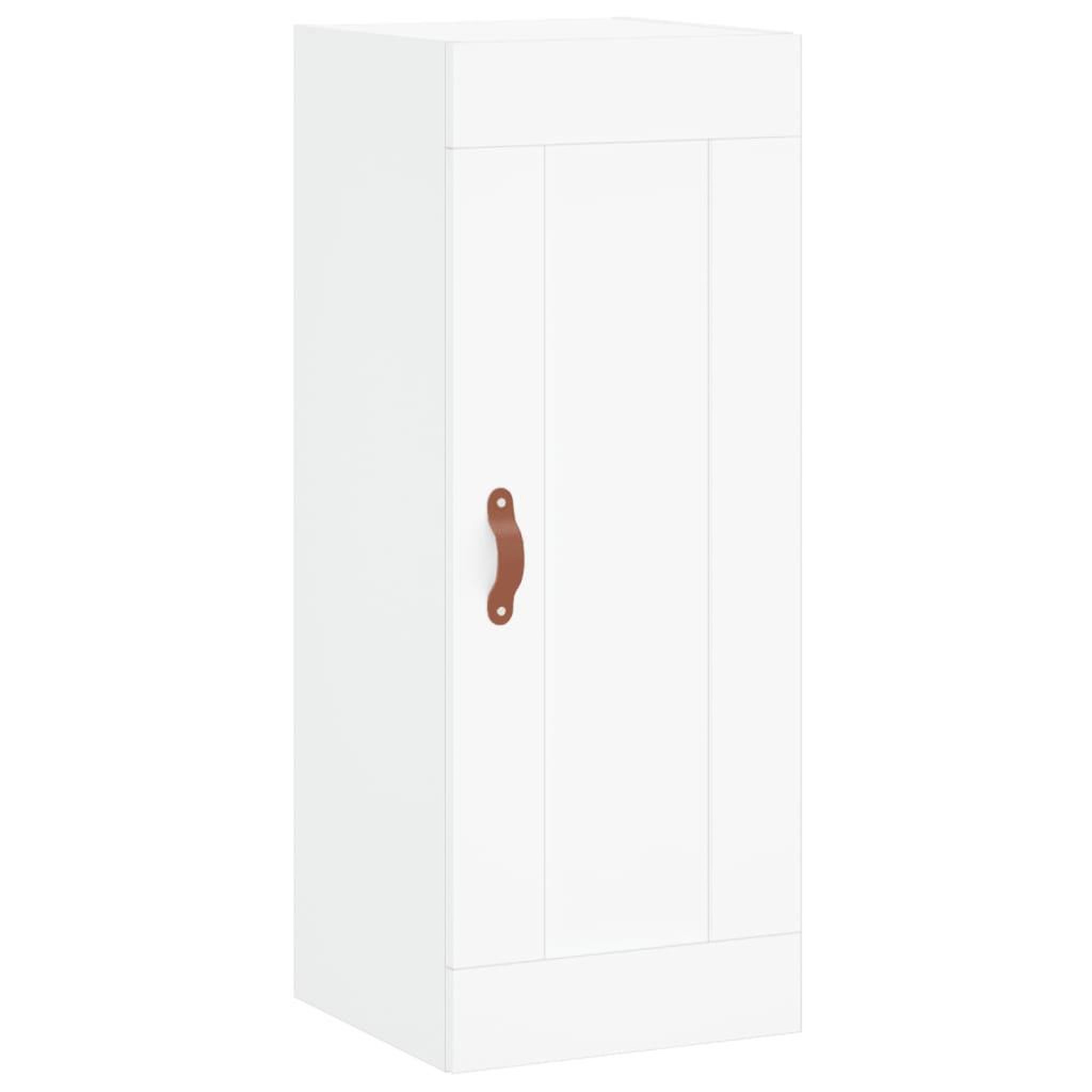 Voir la diapositive 2 : VIDAXL Armoire murale blanc 34,5x34x90 cm bois d'ingenierie