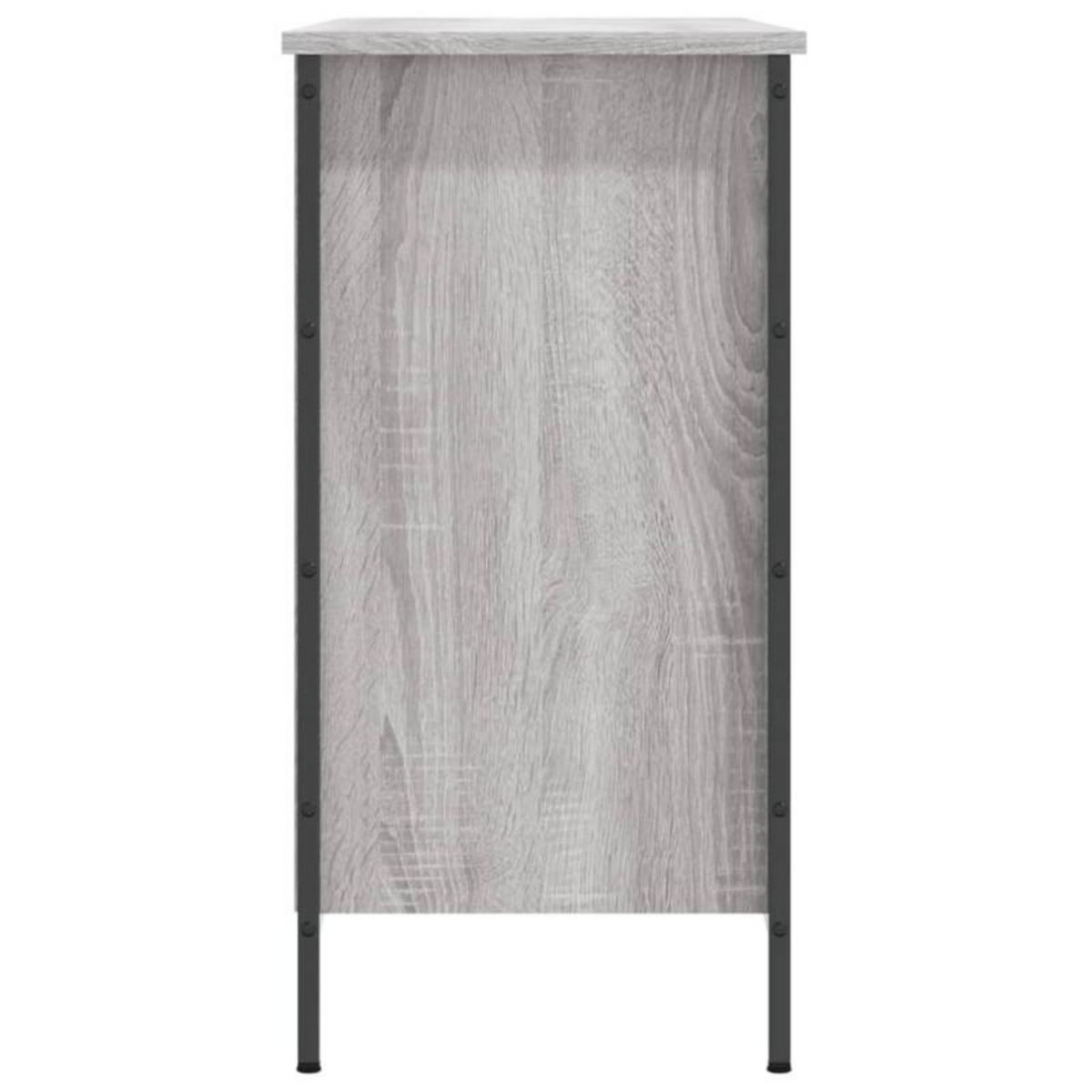 VIDAXL Armoire à chaussures sonoma gris 100x35x70 cm bois d ingénierie