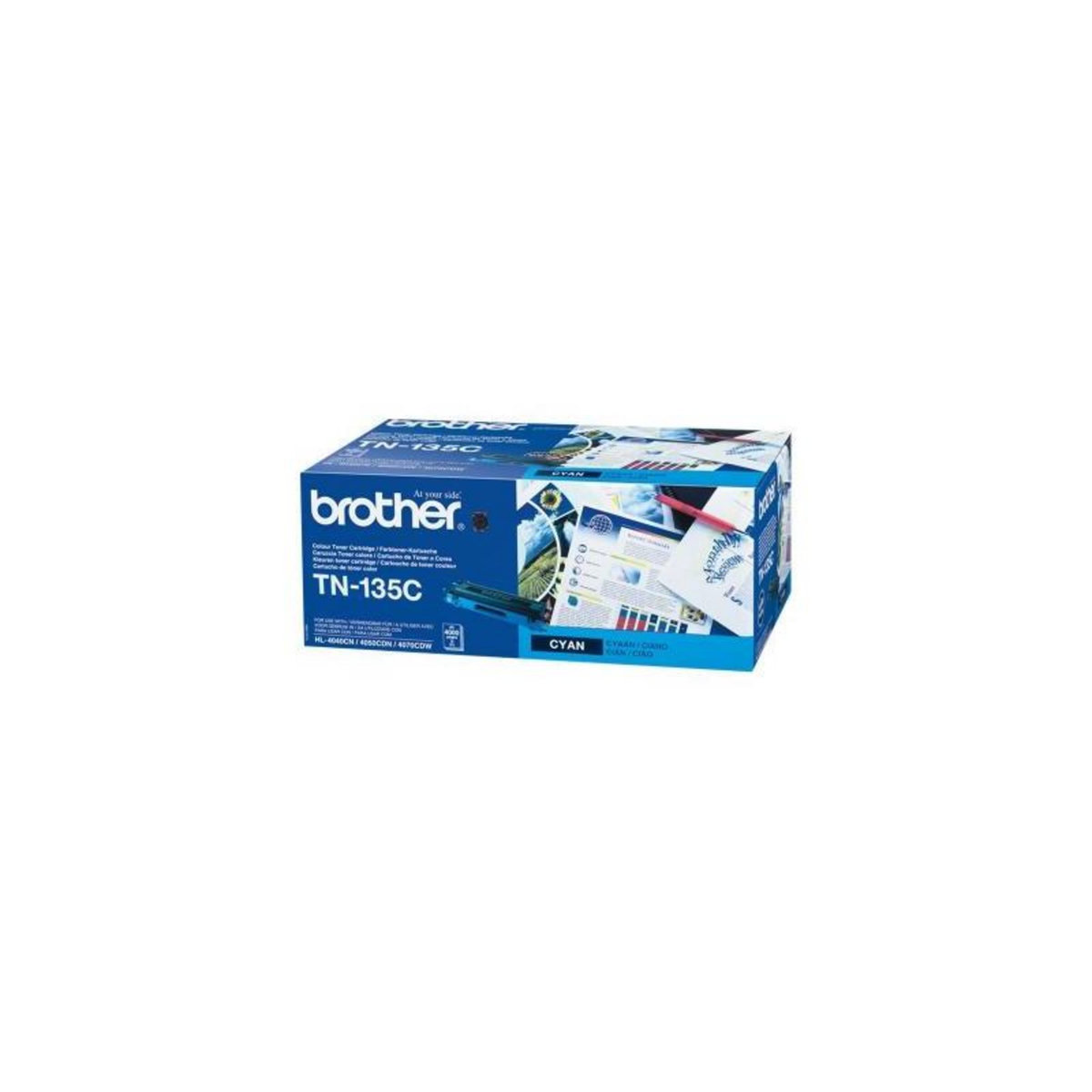 Brother Brother Toner TN-135 TN135 Cyan 4k (TN135C)