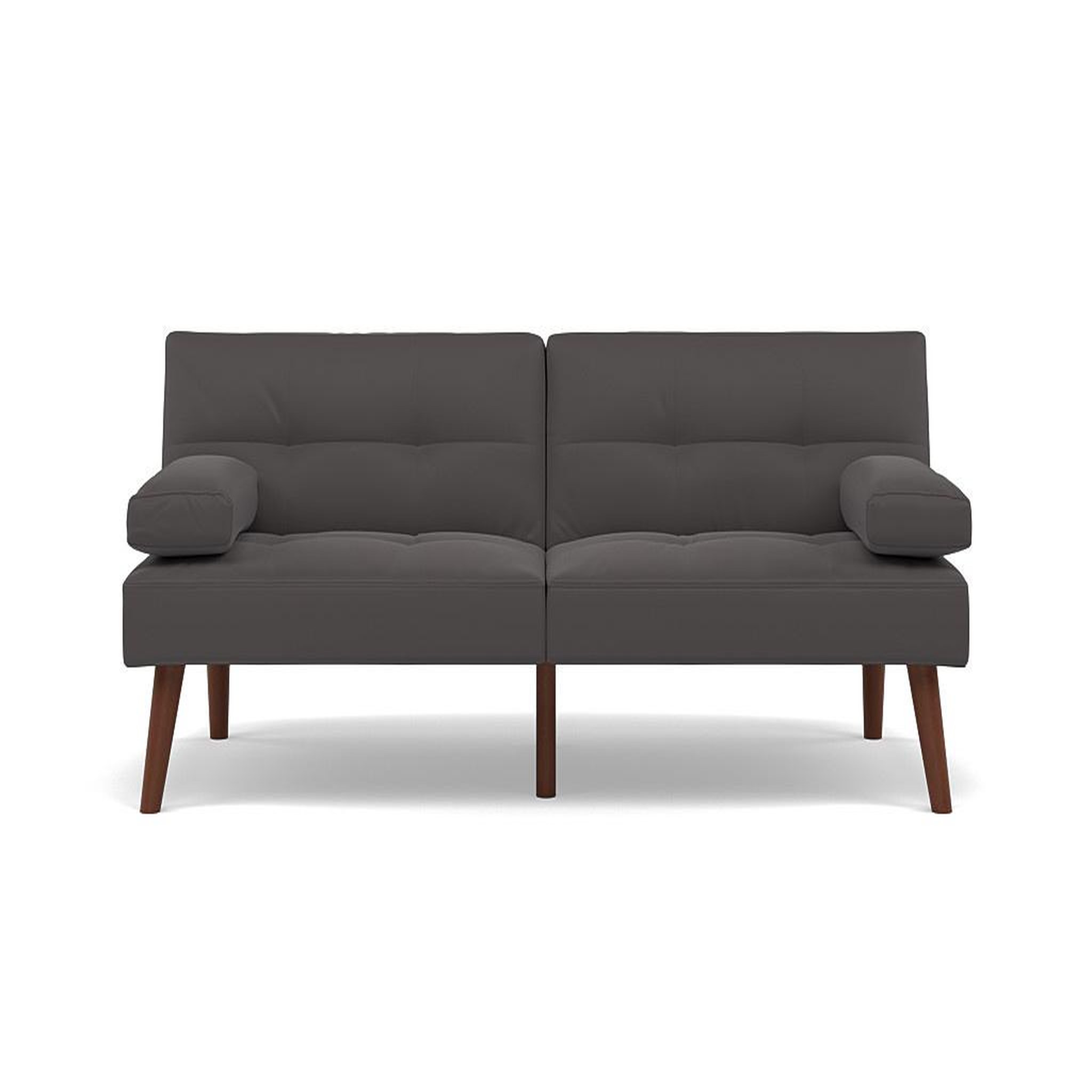 Voir la diapositive 1 : BEST MOBILIER Philae - canapé convertible clic-clac 2 places - en simili