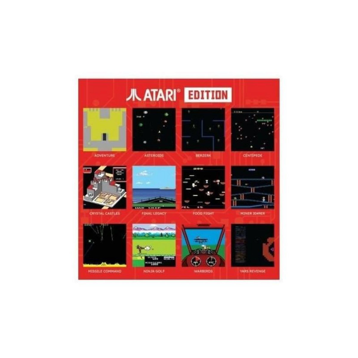 Just for games Console Rétrogaming - JUST FOR GAMES - Atari Super Pocket