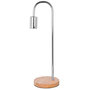 Voir la diapositive 1 : Paris Prix Lampe à Poser Bois & Métal  Vinara  47cm Argent
