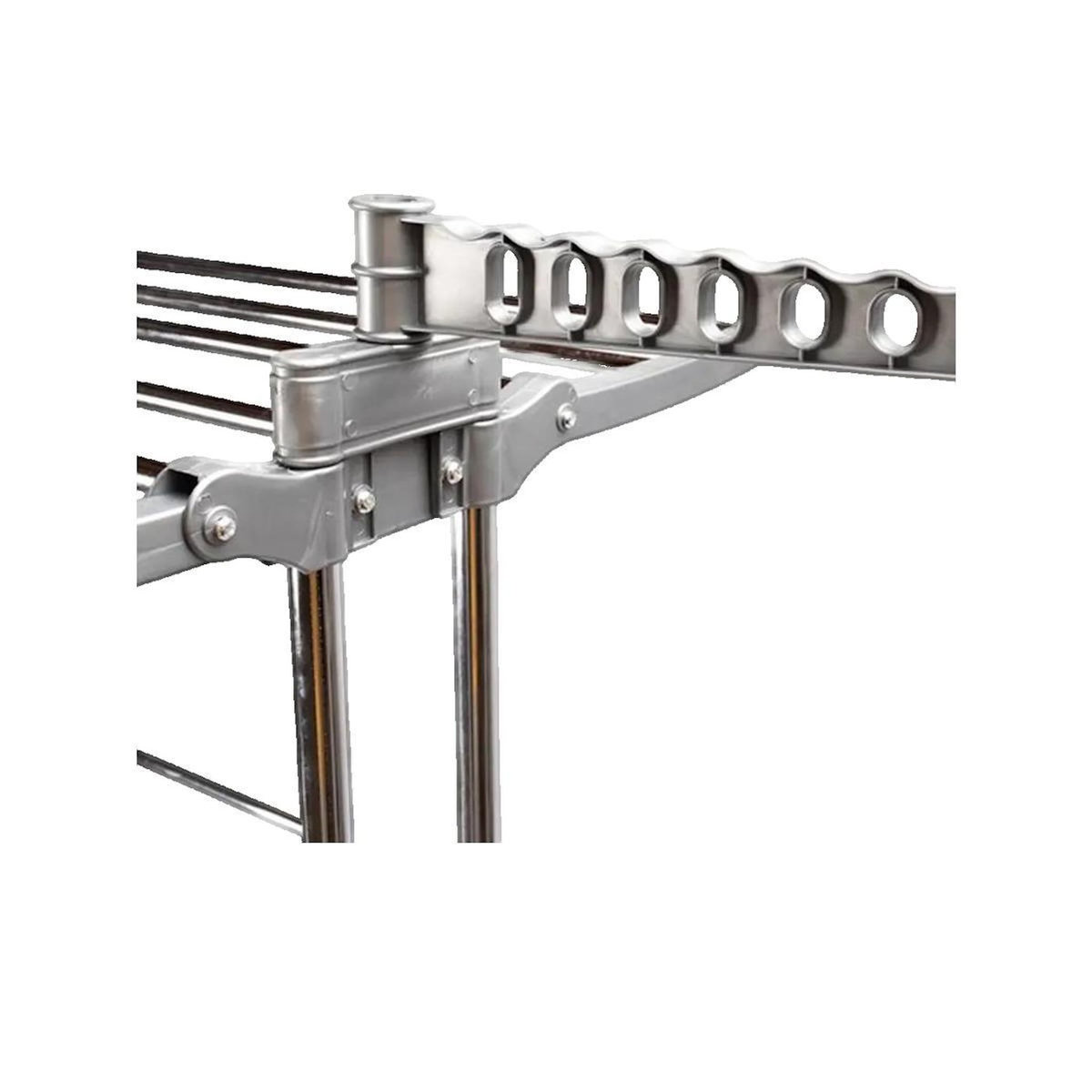 Bathroom Solutions Séchoir à linge Bathroom Solutions pliable avec roues pivotantes à 360°