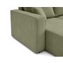 Voir la diapositive 6 : BEST MOBILIER Topaze - canapé panoramique - 7 places - convertible avec coffre - en tissu