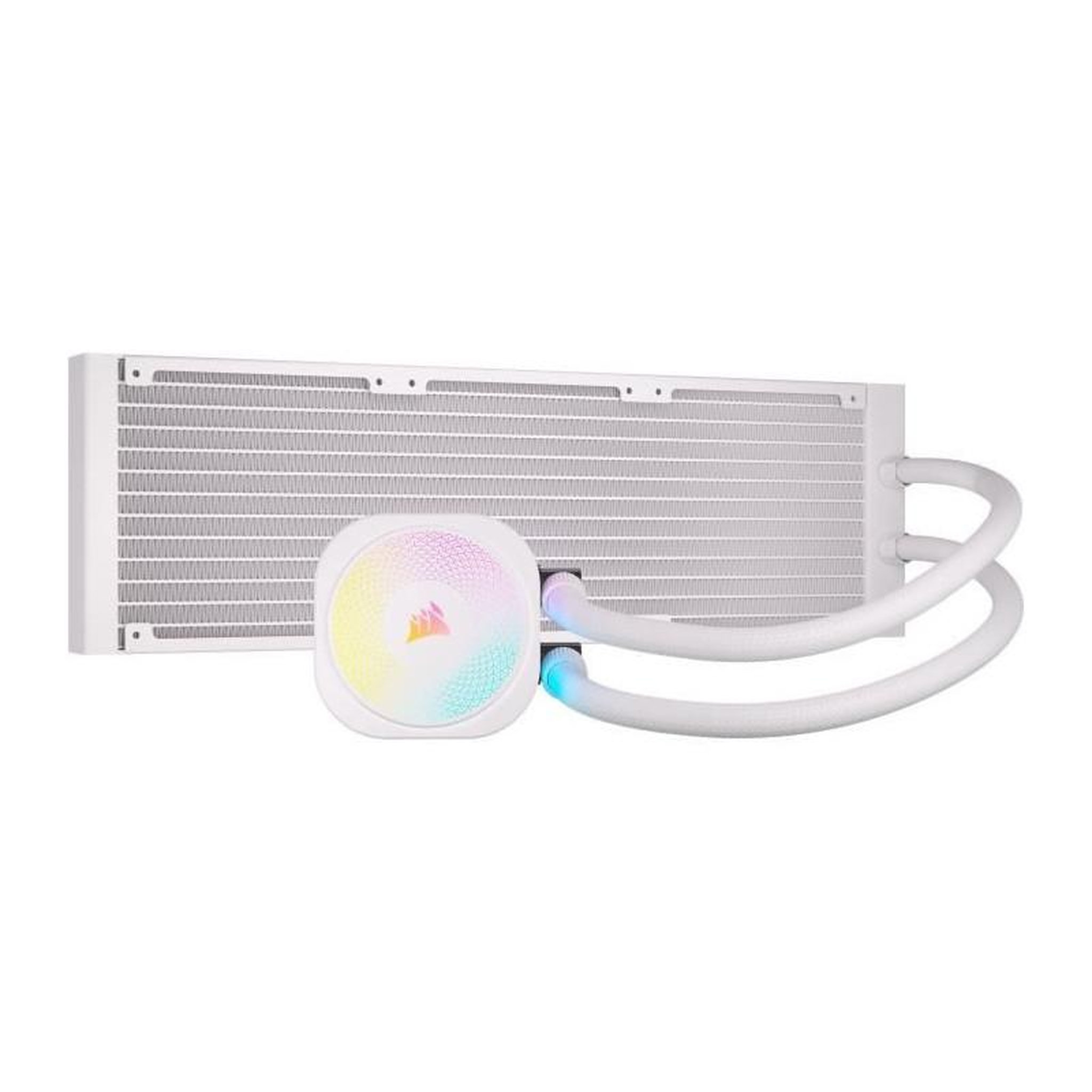Voir la diapositive 2 : Corsair Watercooling - CORSAIR - iCUE LINK TITAN 360 RX - RGB - Blanc