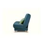 Voir la diapositive 5 : GRUHIER Banquette clic clac BULTEX - Tissu Taupe + Coussins deco jungle - L193 x P95 x H
