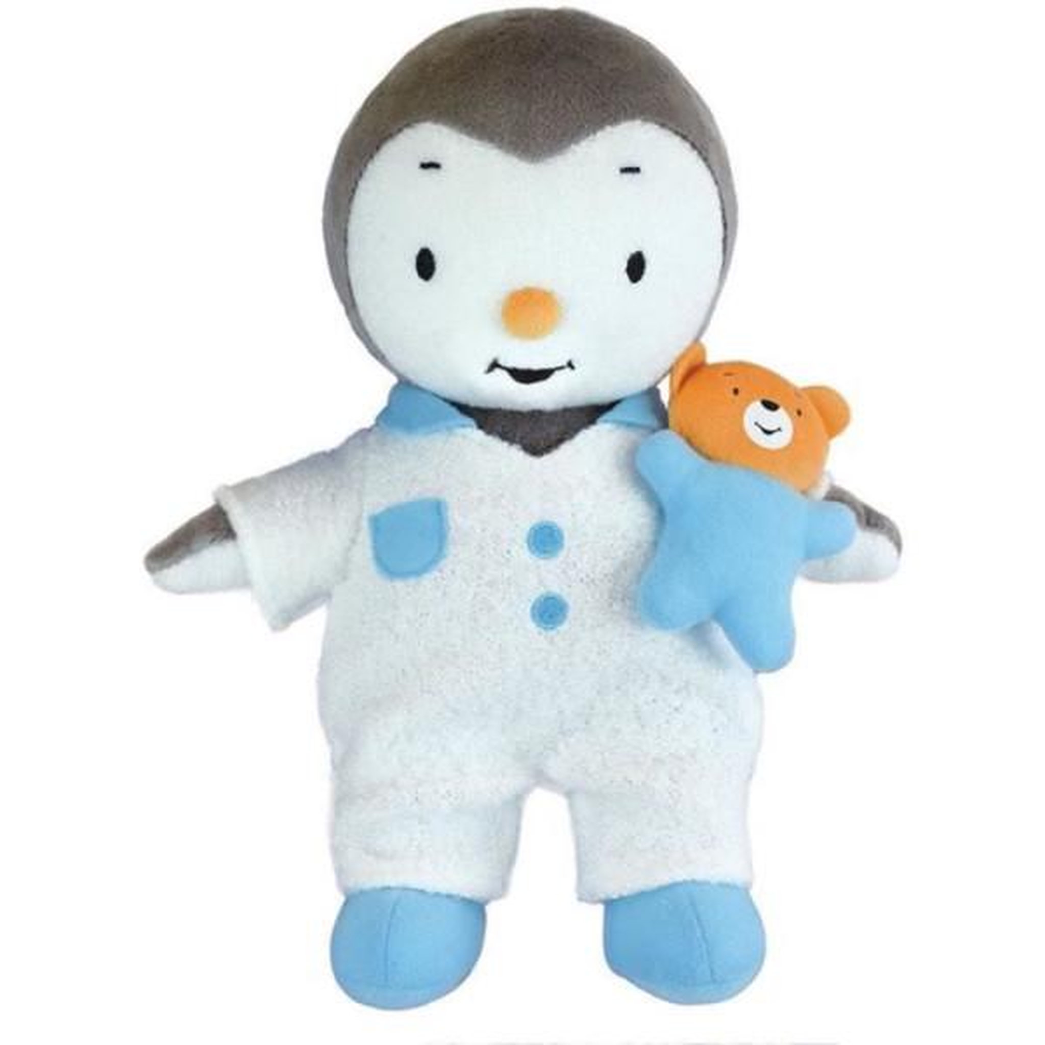 Voir la diapositive 2 : JEMINI JEMINI Peluche T'choupi Luminou 25cm