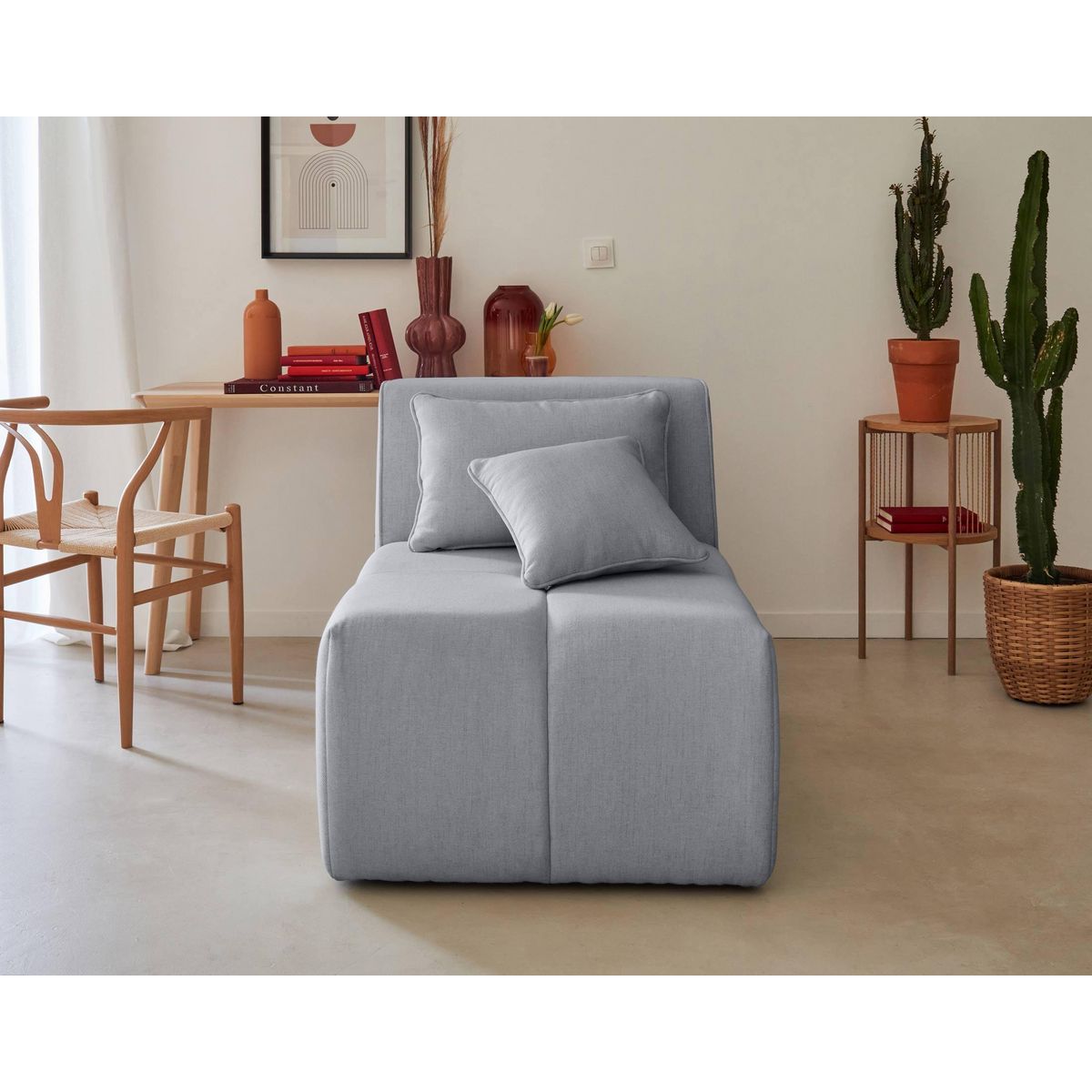 LISA DESIGN Caracas - module d'assise - en tissu