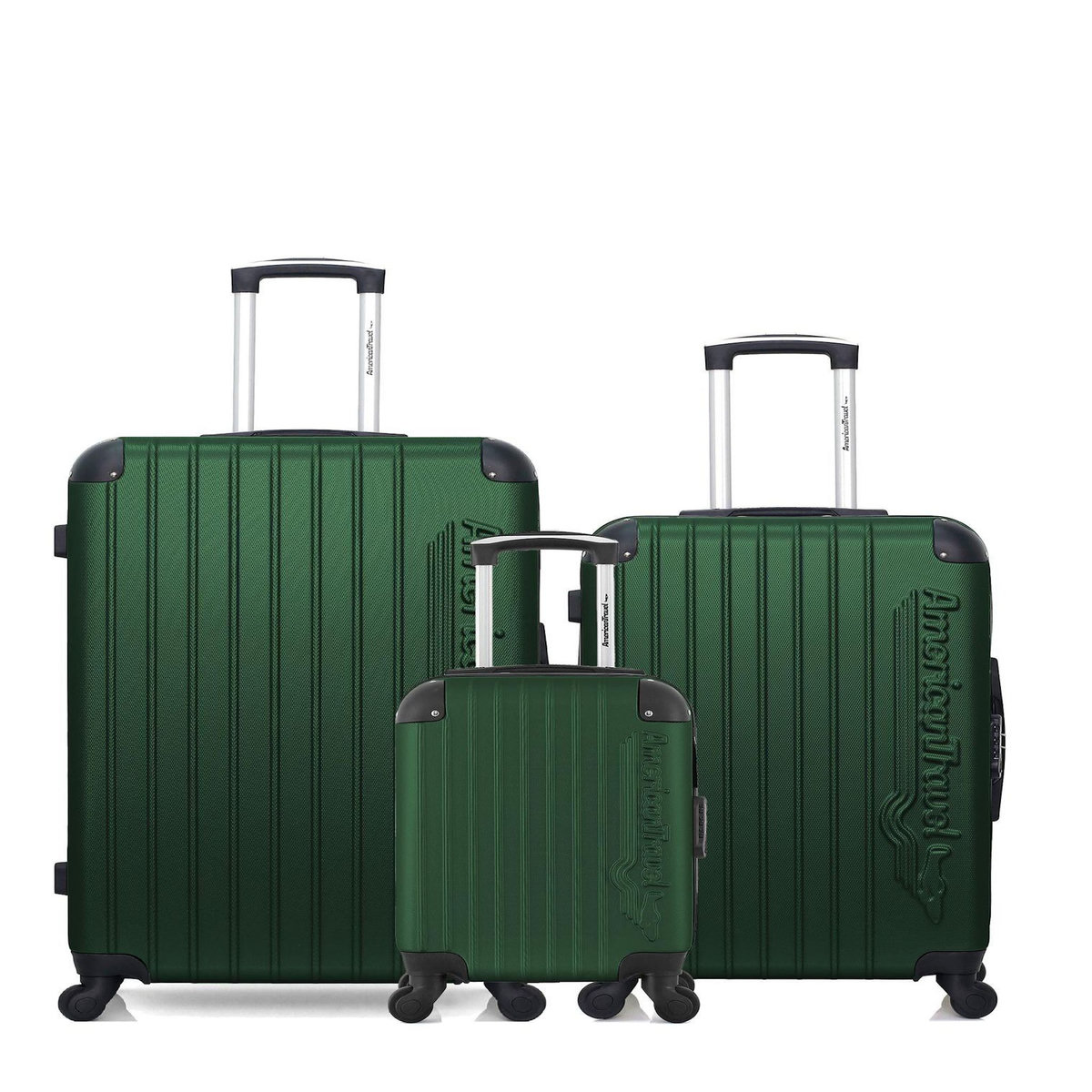 AMERICAN TRAVEL AMERICAN TRAVEL - LOT DE 3 - Valises grand format, weekend et cabine XXS BUDAPEST