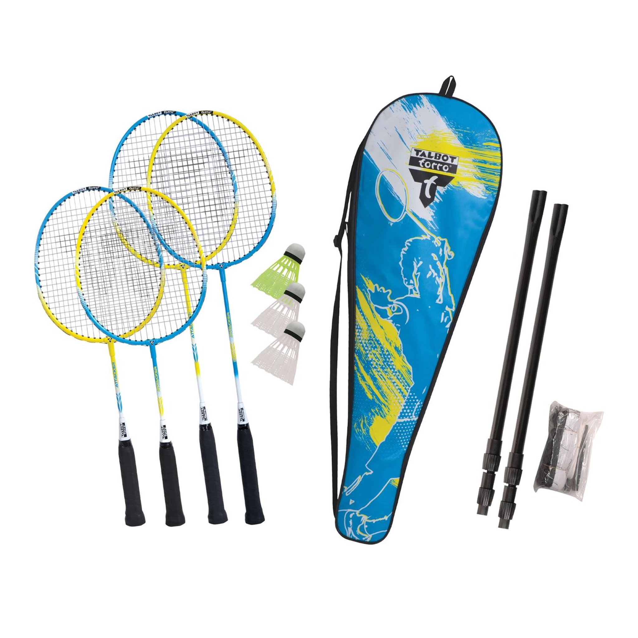 SCHILDKRÖT FUN SPORT Talbot-Torro Set de Badminton Famille