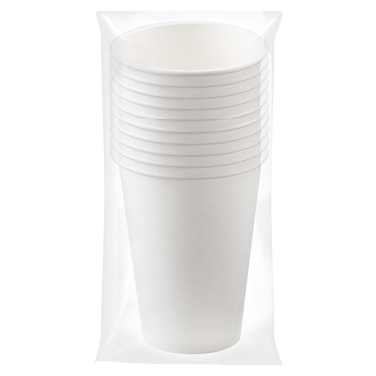 ACTUEL Gobelets en carton blanc 17,5cl x10 10 pièces