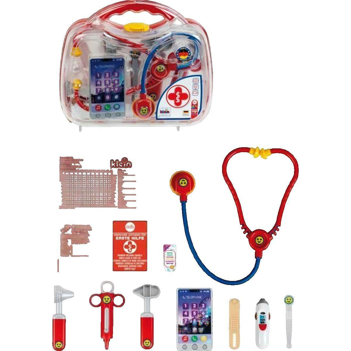 Klein Mallette de docteur Klein transparente