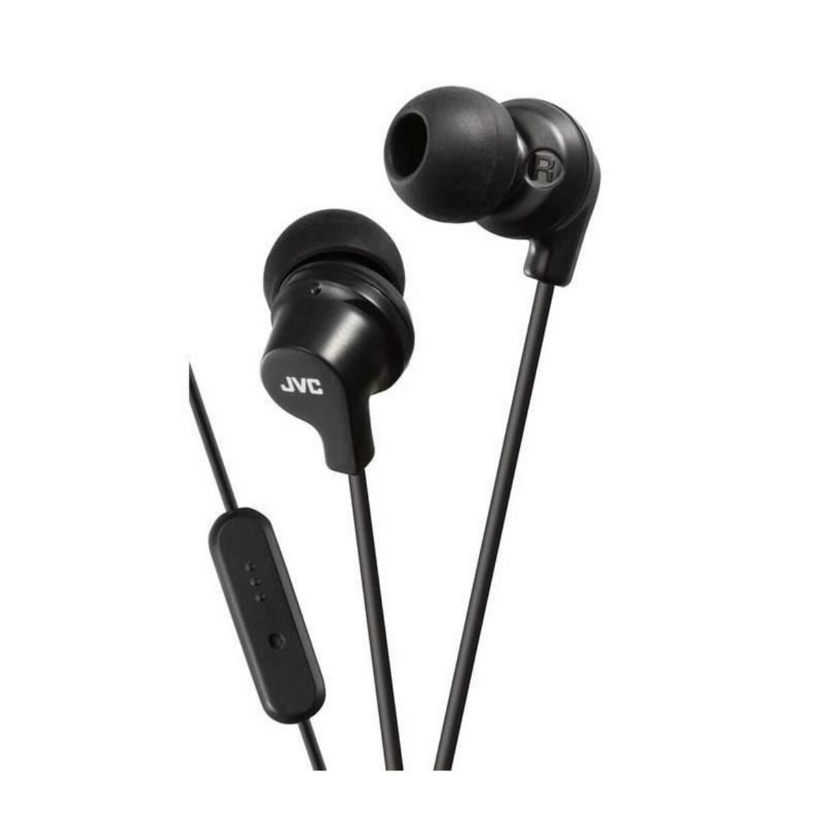 JVC JVC HA FR15 B - Ecouteurs intra avec telecommande noir