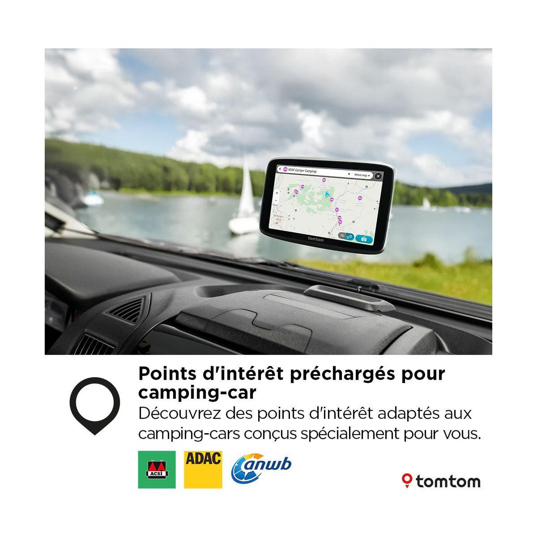 Voir la diapositive 4 : Tomtom Gps go camper tour 6 2eme génération