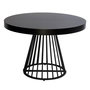Voir la diapositive 1 : Paris Prix Table de Repas Extensible  Virginia  110-260cm Noir