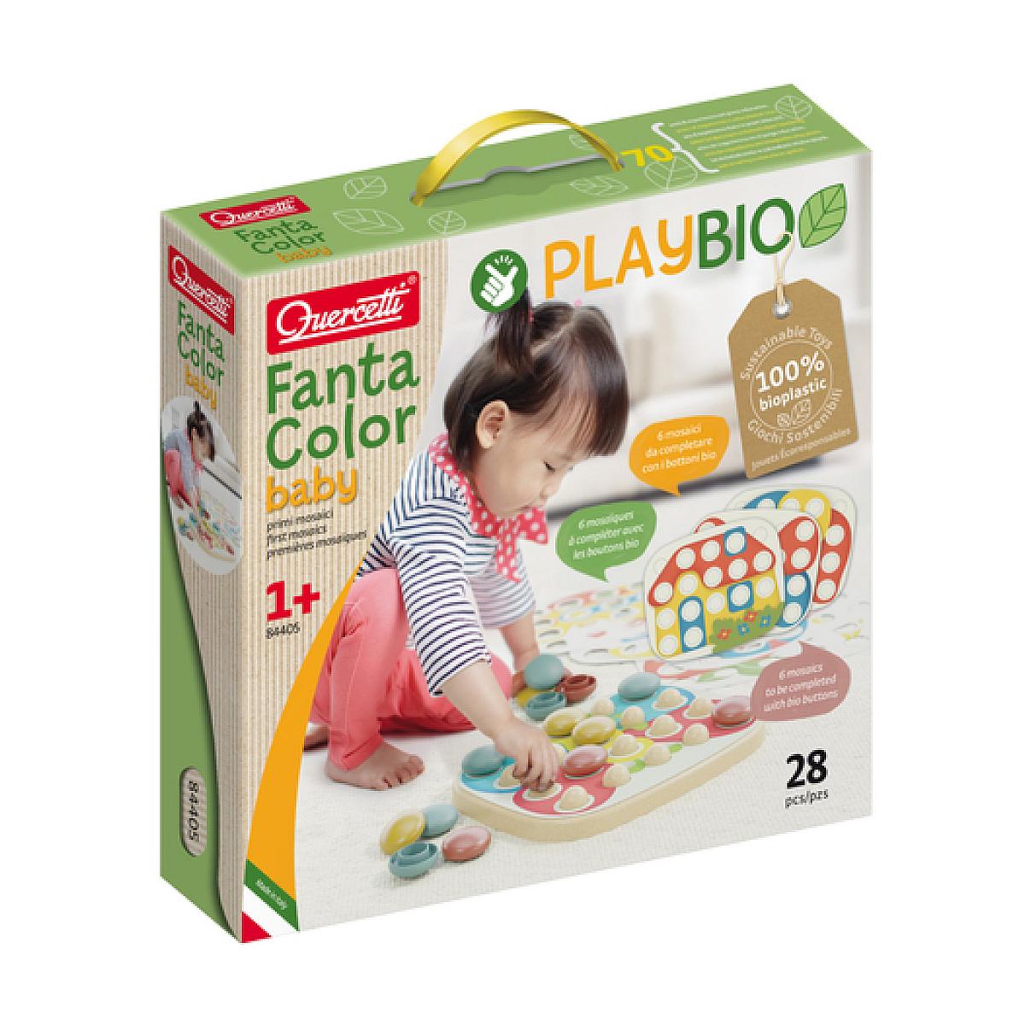 Quercetti Fanta Color Baby - Jeu de placement