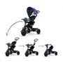 Voir la diapositive 3 : MILLY MALLY Tricycle Qplay Cosy - Tricycle évolutif pour enfants - Couleur Bleu