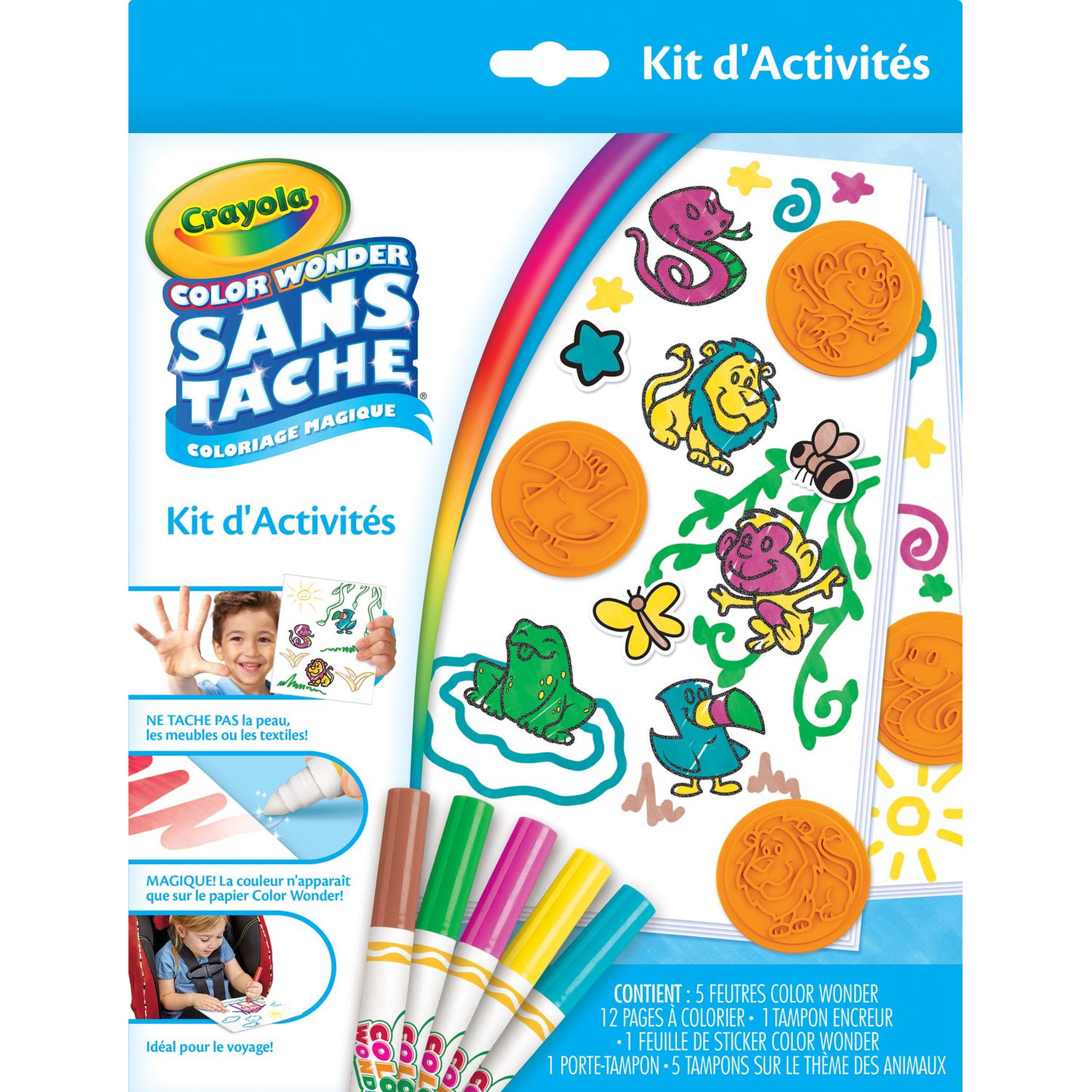 Voir la diapositive 1 : CRAYOLA Kit d'Activités Color Wonder