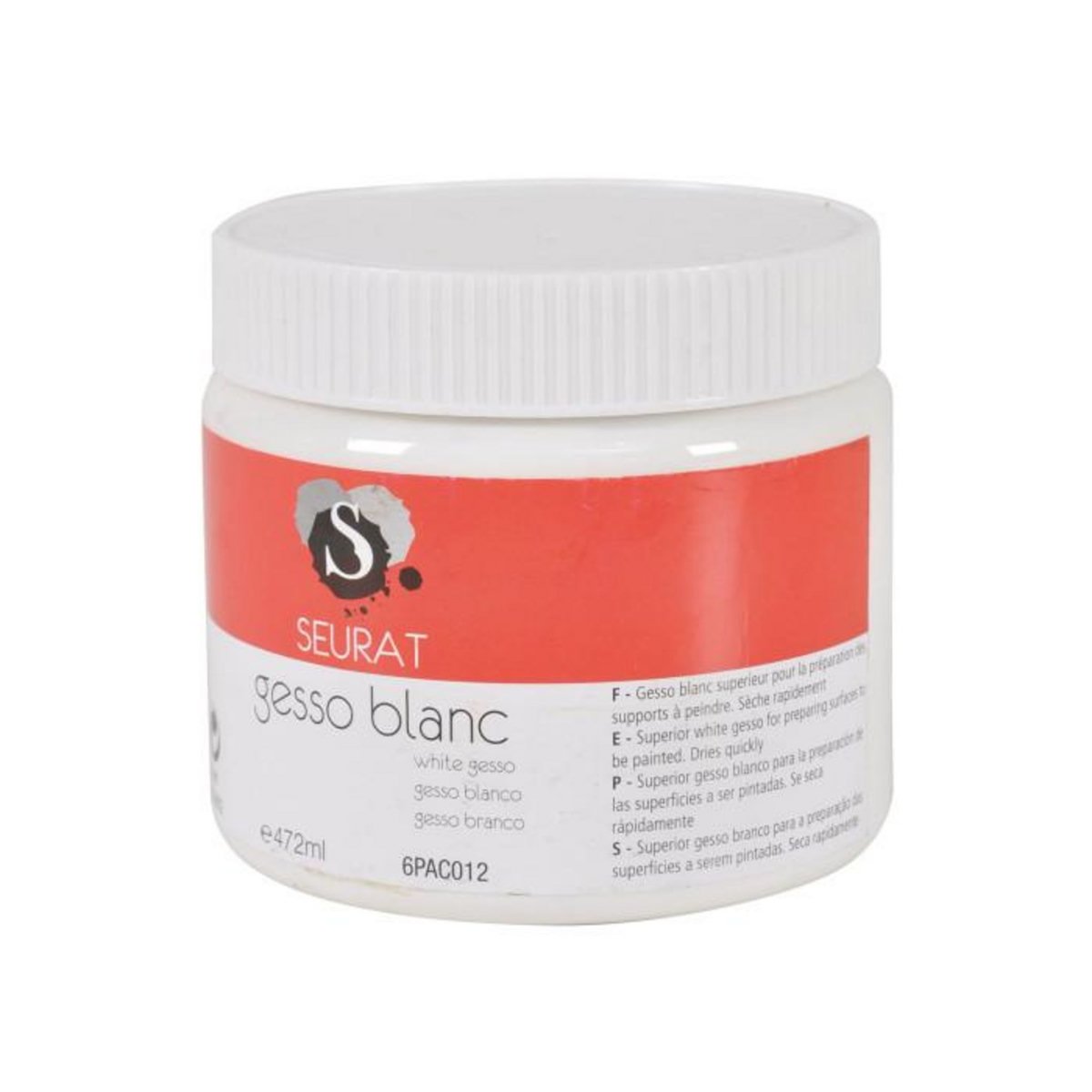 Paris Prix Pot de Gesso  Support  472ml Blanc
