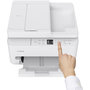 Voir la diapositive 3 : Canon Imprimante jet d'encre PIXMA TS7550i WH