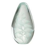 Paris Prix Presse-Papier Design  Spirale  14cm Bleu Cyan