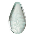 Paris Prix Presse-Papier Design  Spirale  14cm Bleu Cyan
