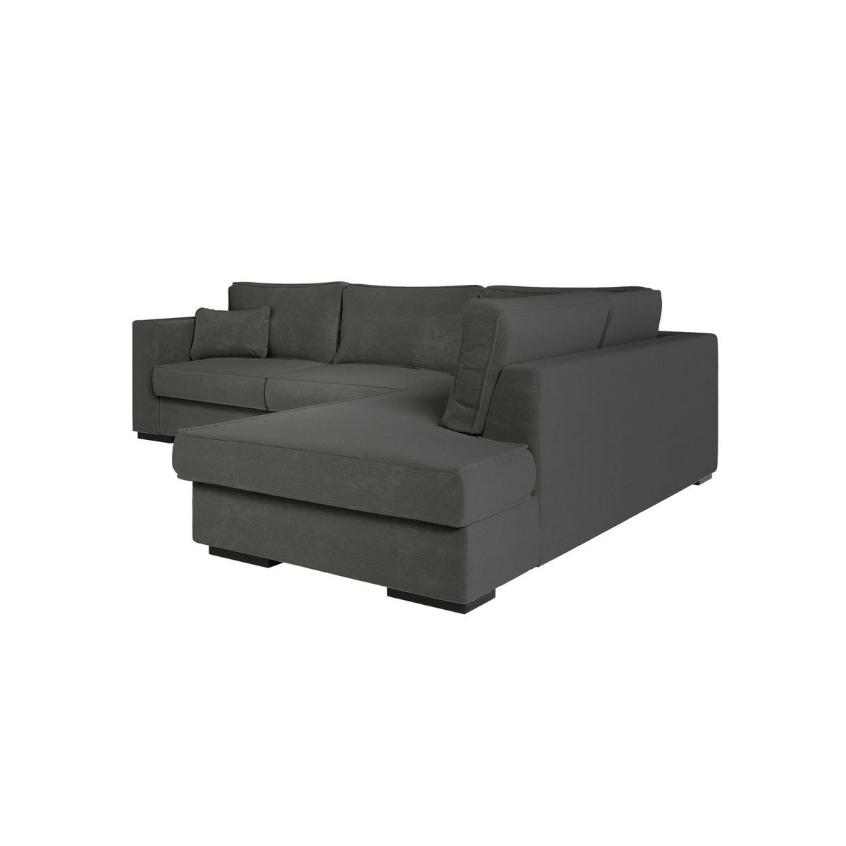 Canapé d'angle droit 4 places tissu PENELOPE