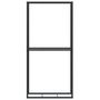 Voir la diapositive 5 : VIDAXL Portant de bois de chauffage noir 100x30x209 cm acier