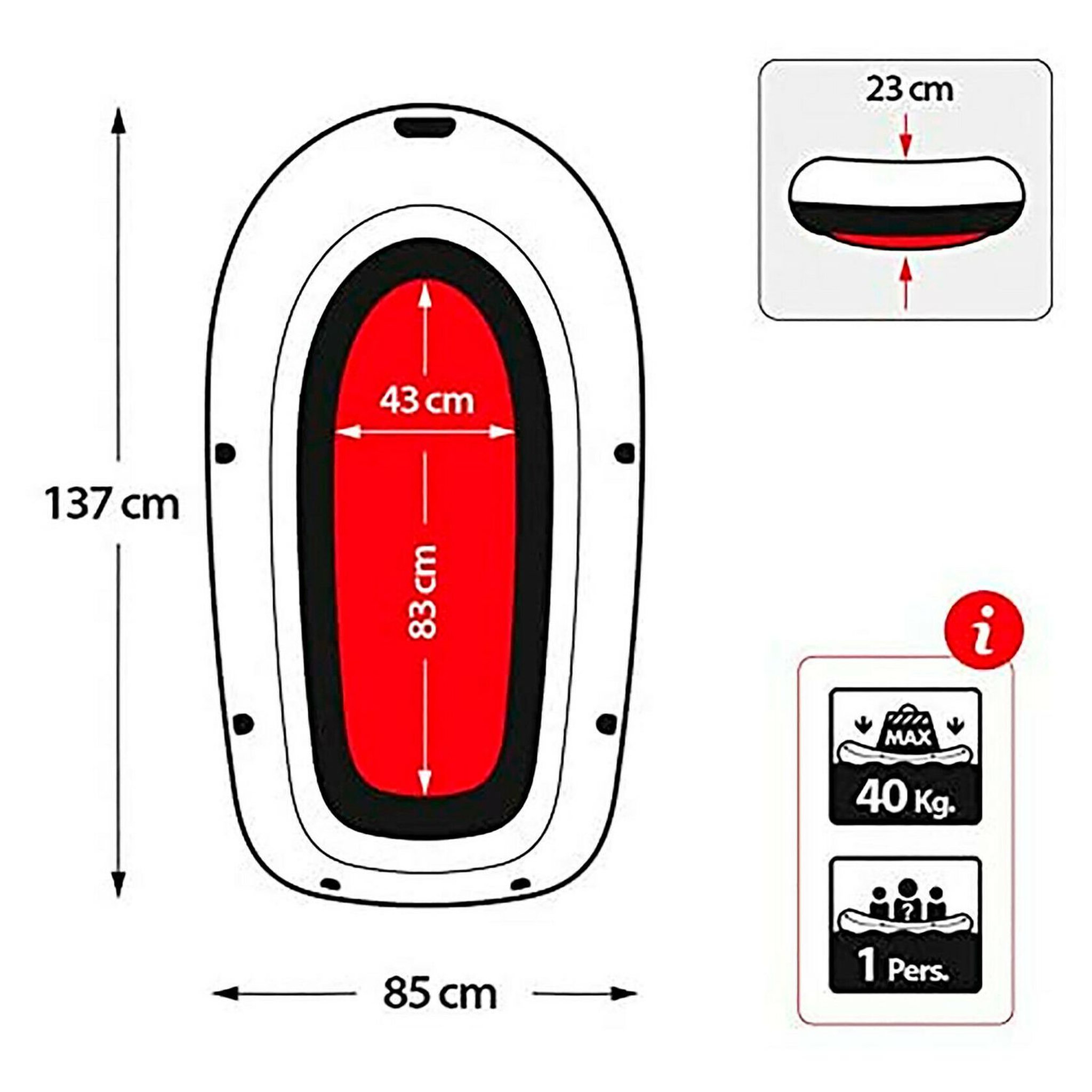 Voir la diapositive 2 : INTEX Bateau gonflable Explorer Pro 50 