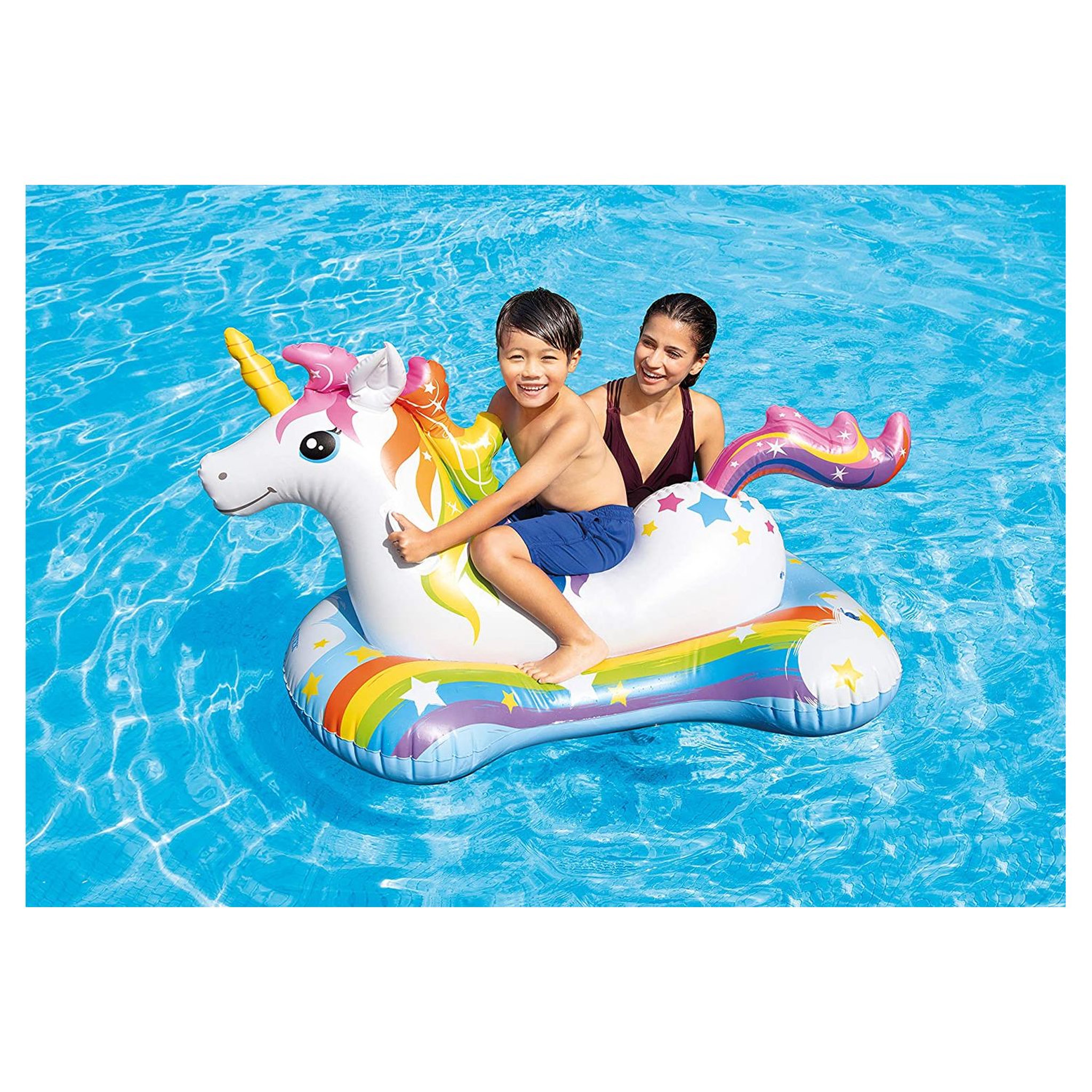 Voir la diapositive 2 : INTEX Licorne gonflable 155 x 79 x 79 cm